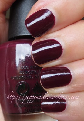 OPI Mrs O'Leary's BBQ